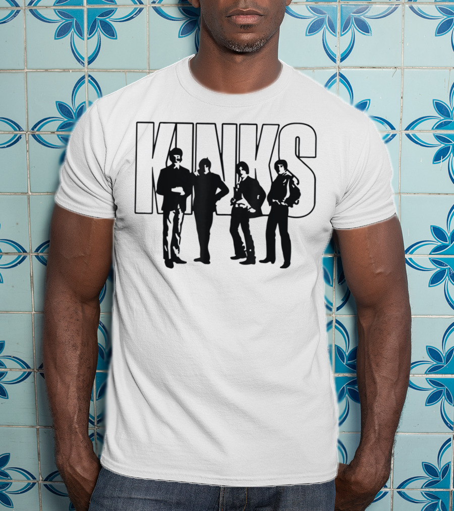 Kinks Music Band Members T-Shirt