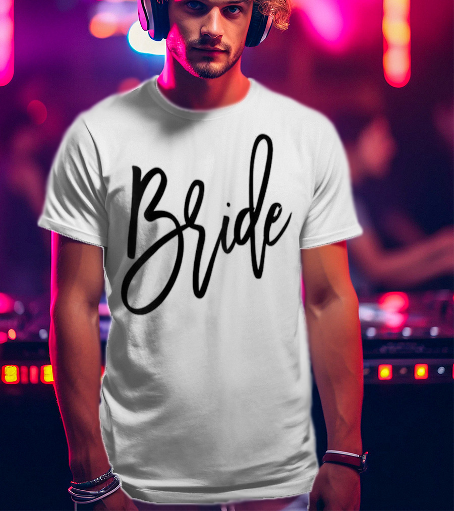 Bride Newlywed Engagement T-Shirt