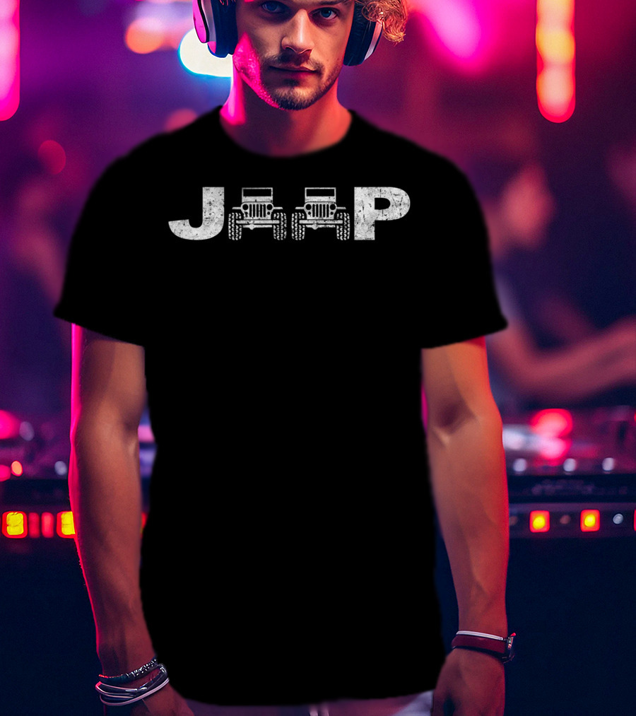 Jeeps 4x4 Off Road Trail Riding Jeep Wrangler Adventure T-Shirt