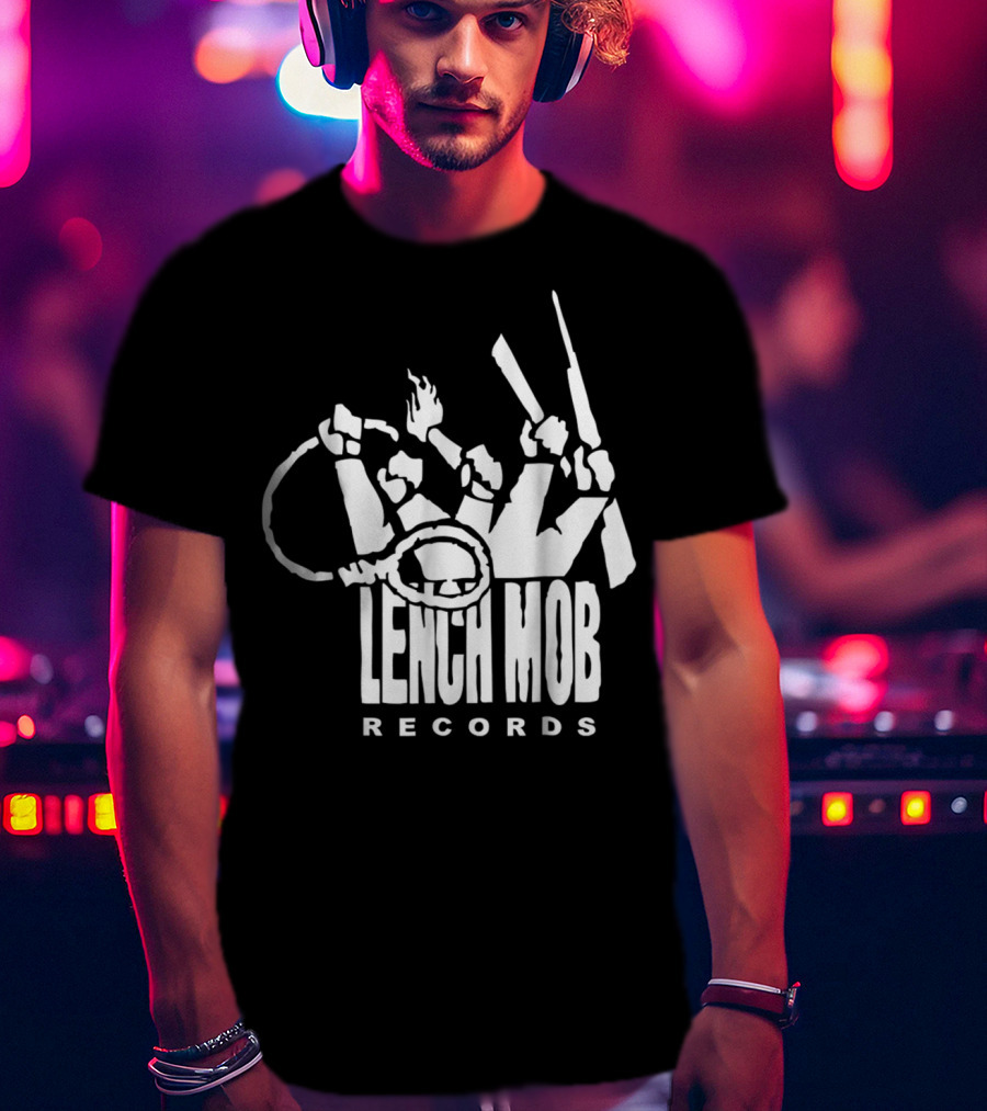 Lench Mob Records Fists And Chains T-Shirt