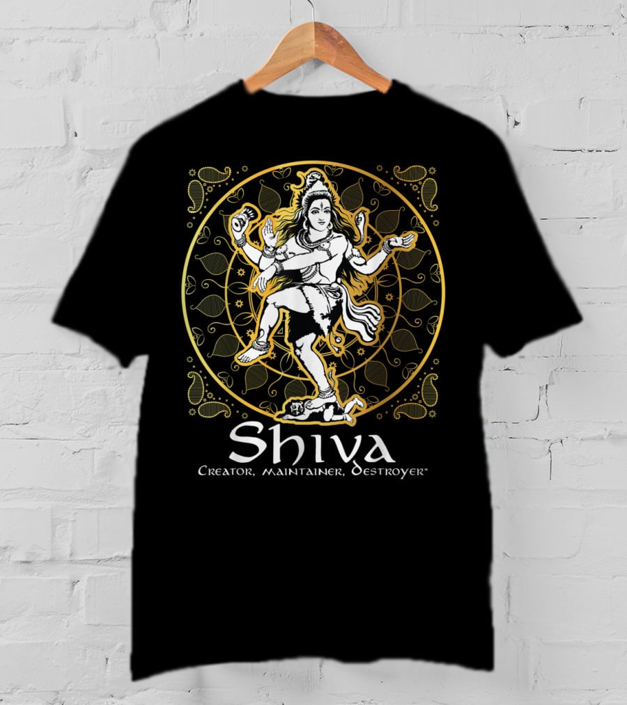 Shiva Creator Maintainer Destroyer Hindu Gods Lord Shiva T-Shirt