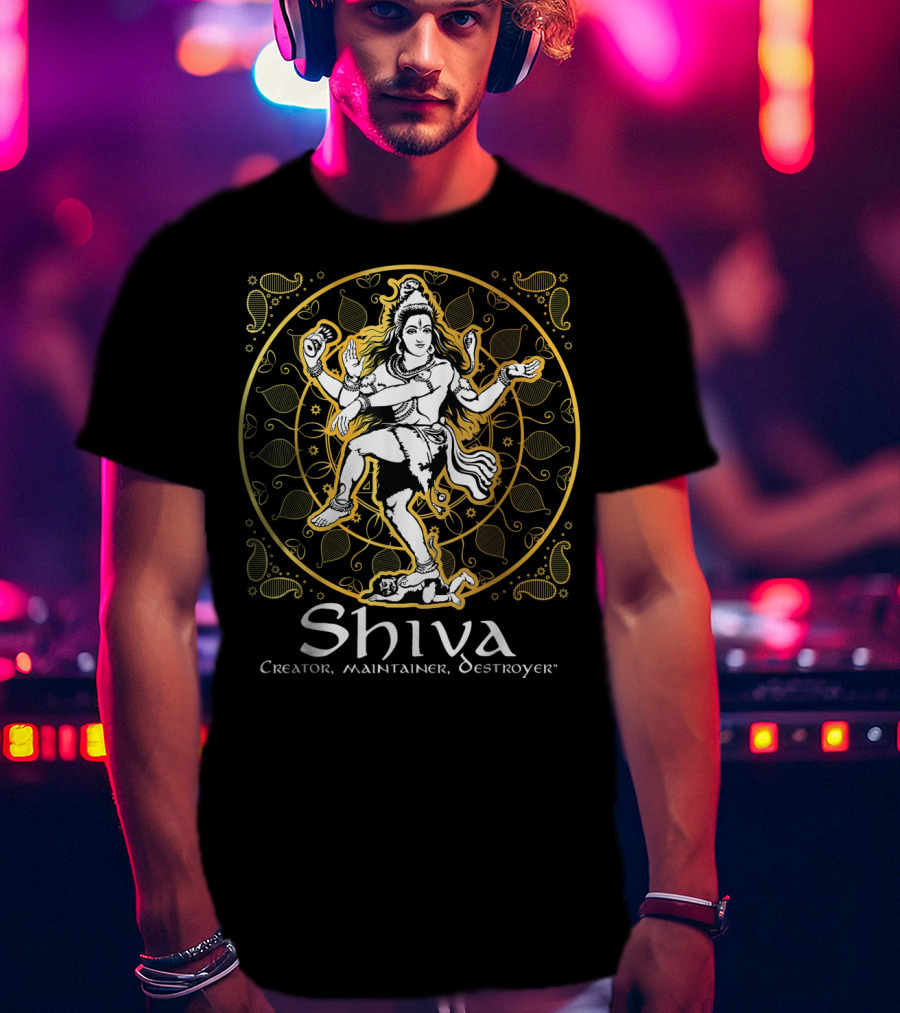 Shiva Creator Maintainer Destroyer Hindu Gods Lord Shiva T-Shirt