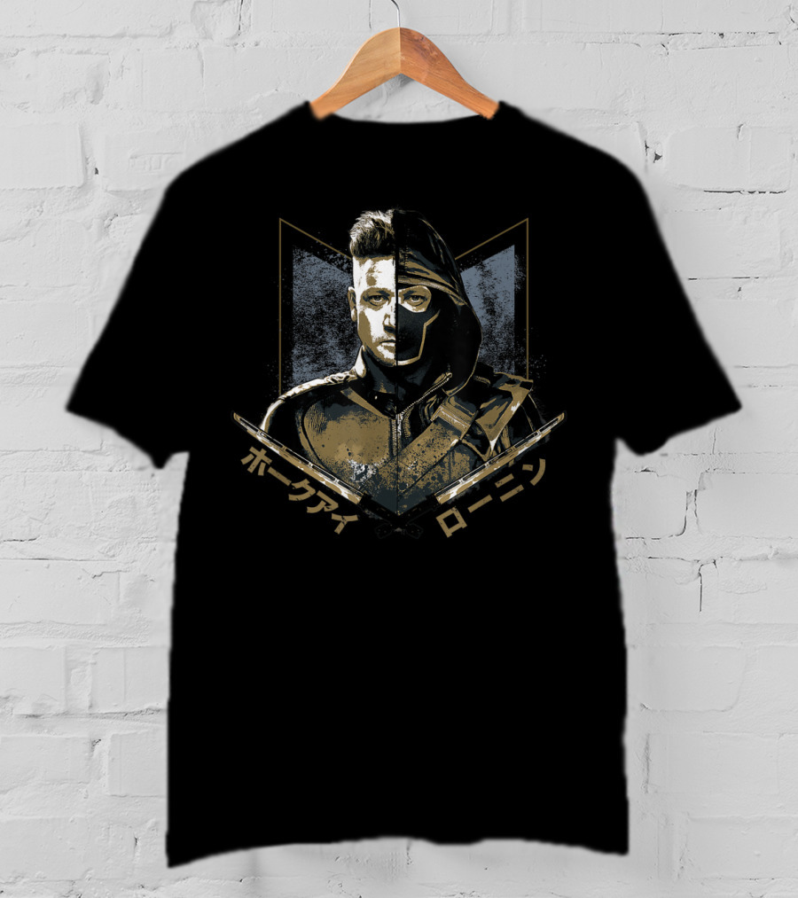 Marvel Avengers Endgame Ronin Hawkeye Japanese Katana T-Shirt