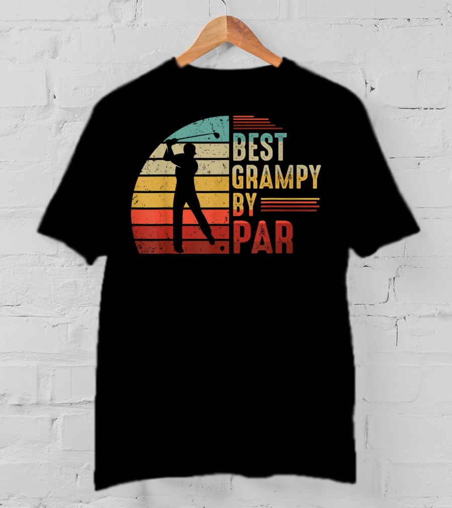 Best Grampy By Par Golf Lover T-Shirt