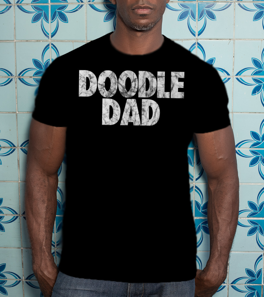 Mens Doodle Dad Goldendoodle Dad T-Shirt