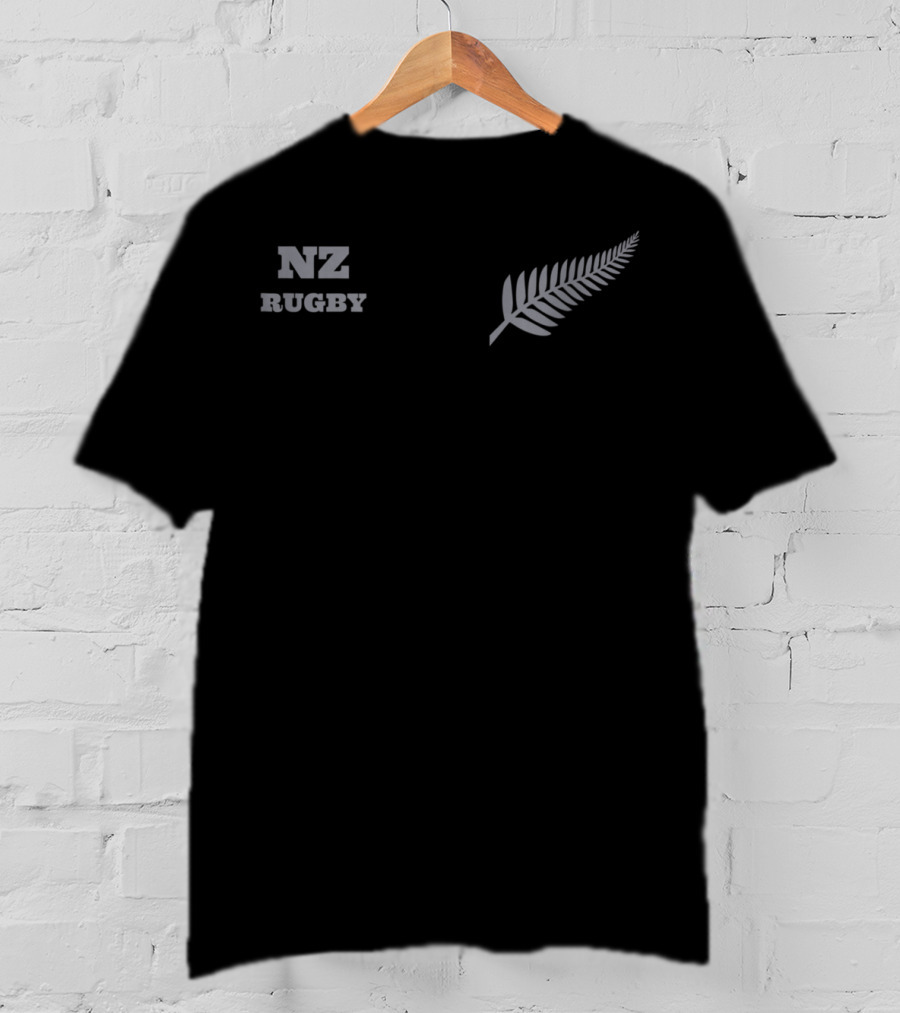 NZ Rugby Men’s New Zealand Silver Fern For Rugby Dads T-Shirt