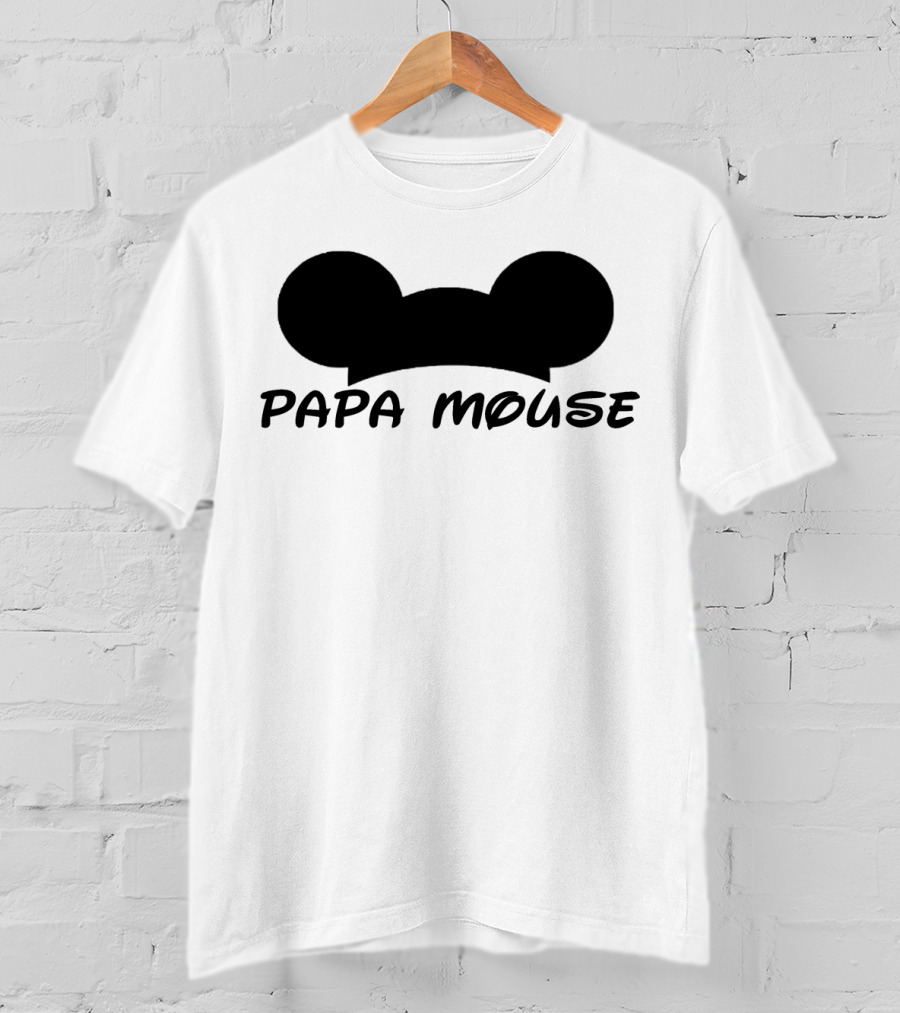 Papa Mouse Iconic Ears For Mens House Of Dreams T-Shirt