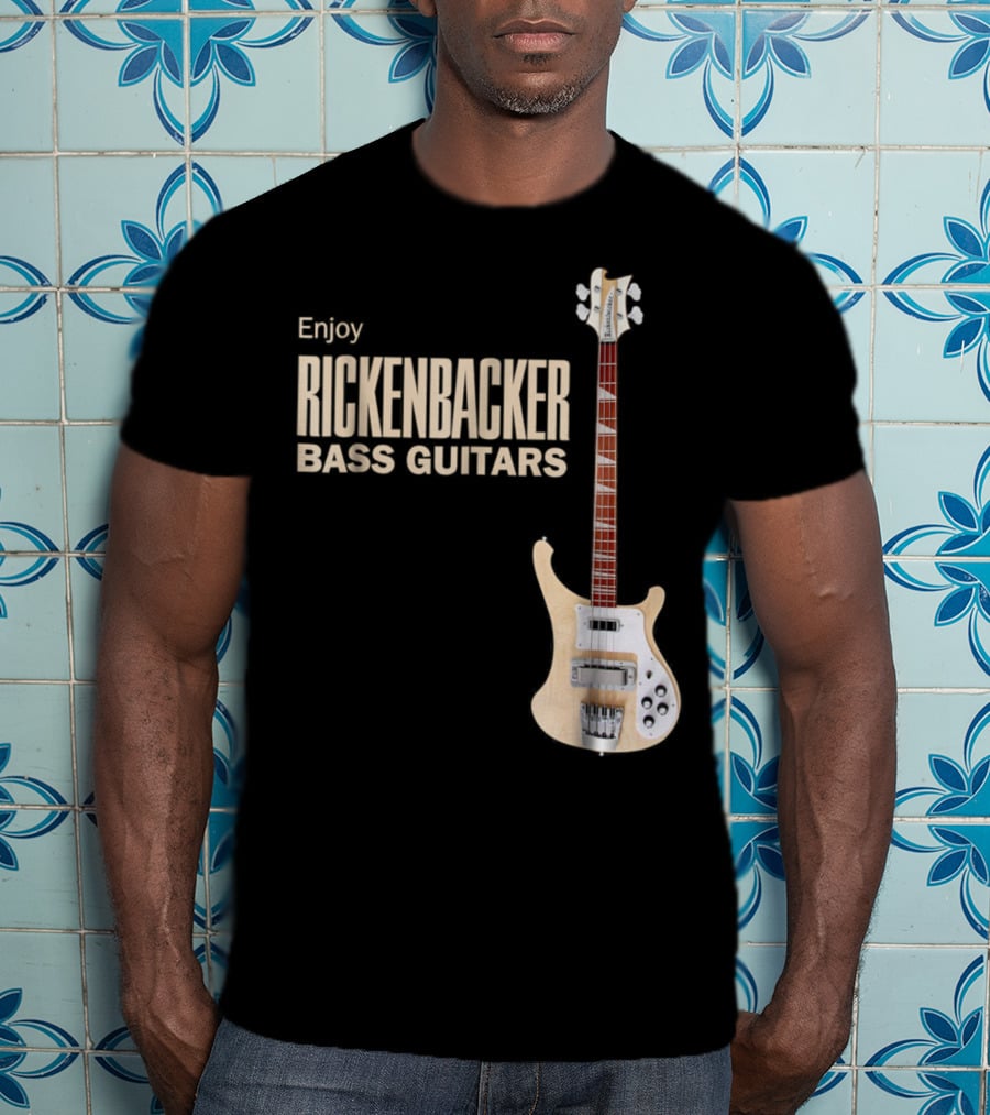 Enjoy Rickenbacker Bass Guitars T-Shirt