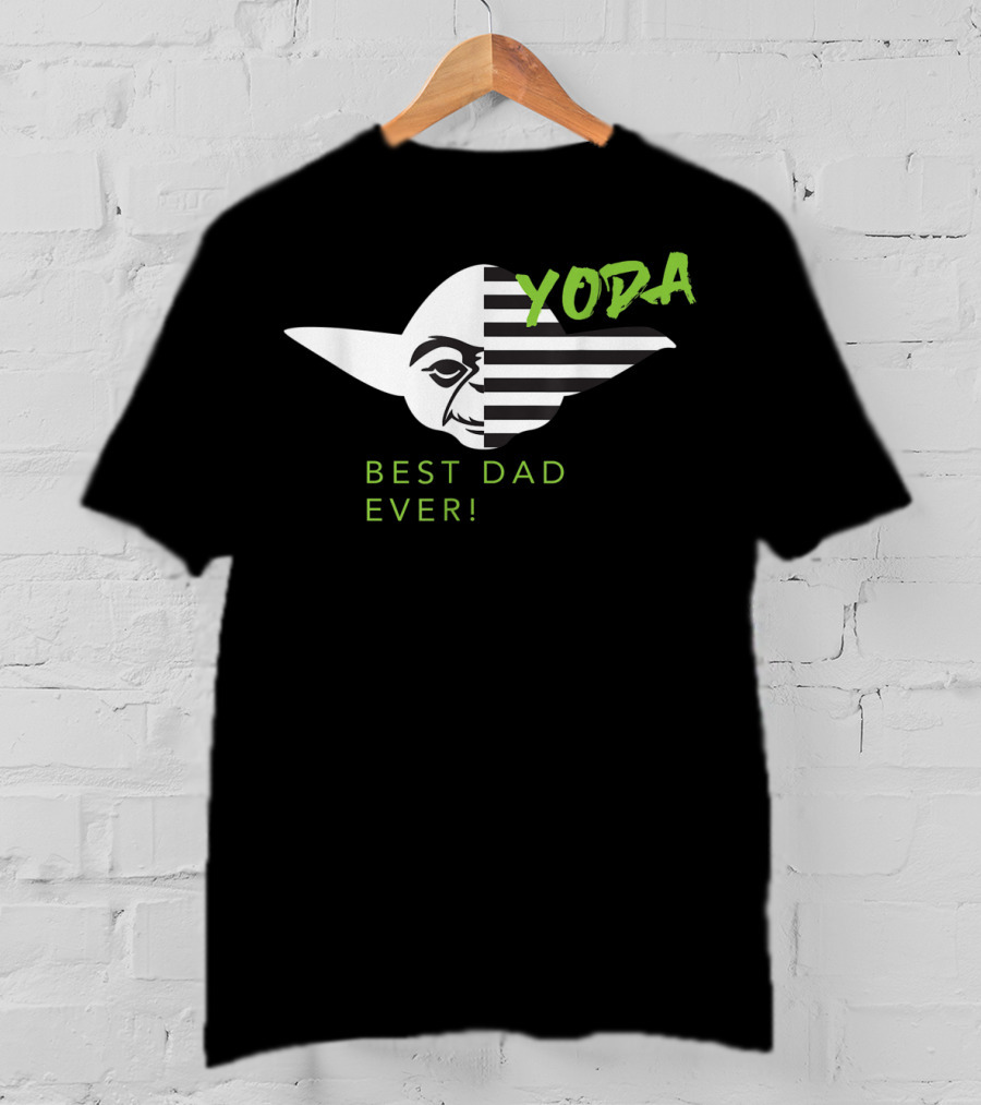 Yoda Best Dad Ever Star Wars T-Shirt
