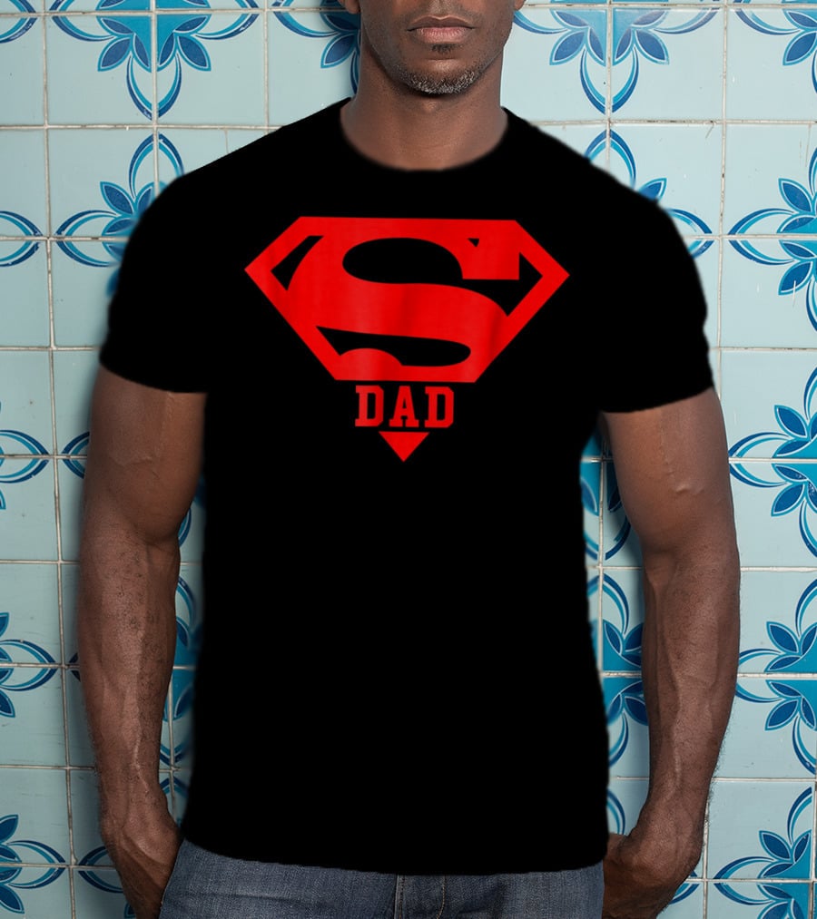 Superdad Superman Logo Dad T-Shirt