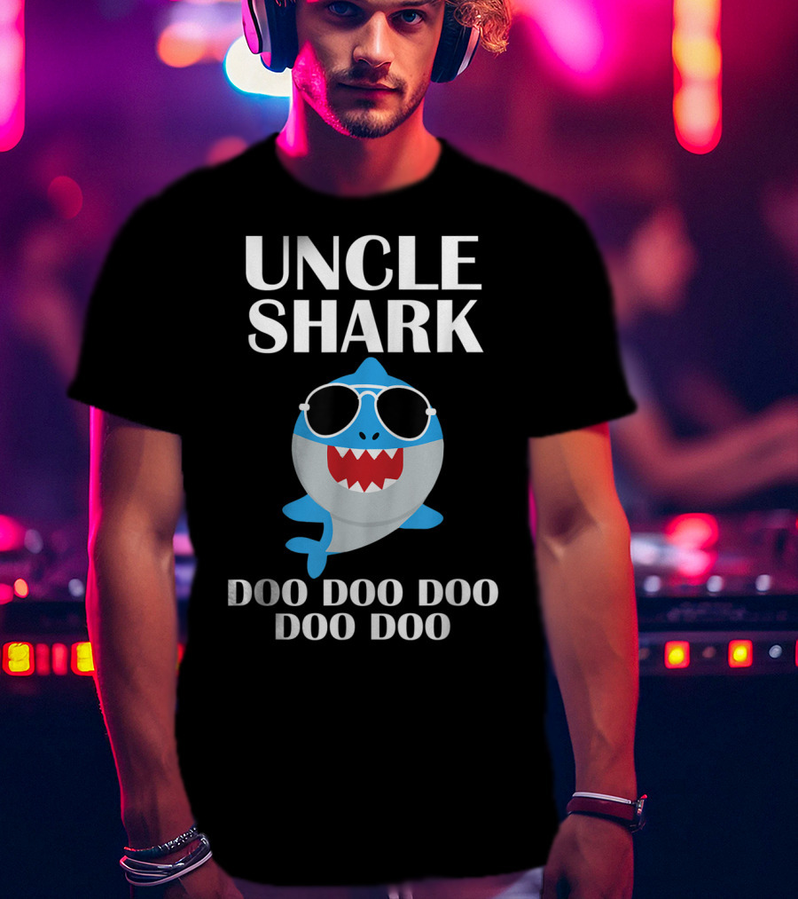 Uncle Shark Doo Doo Doo Doo Doo T-Shirt