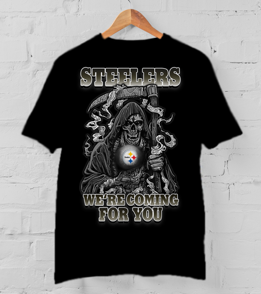 Steelers We're Coming For You Halloween Football Pittsburghsler T-Shirt