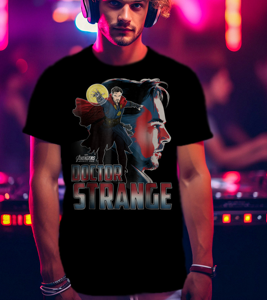 Doctor Strange Profile Avengers Infinity War T-Shirt