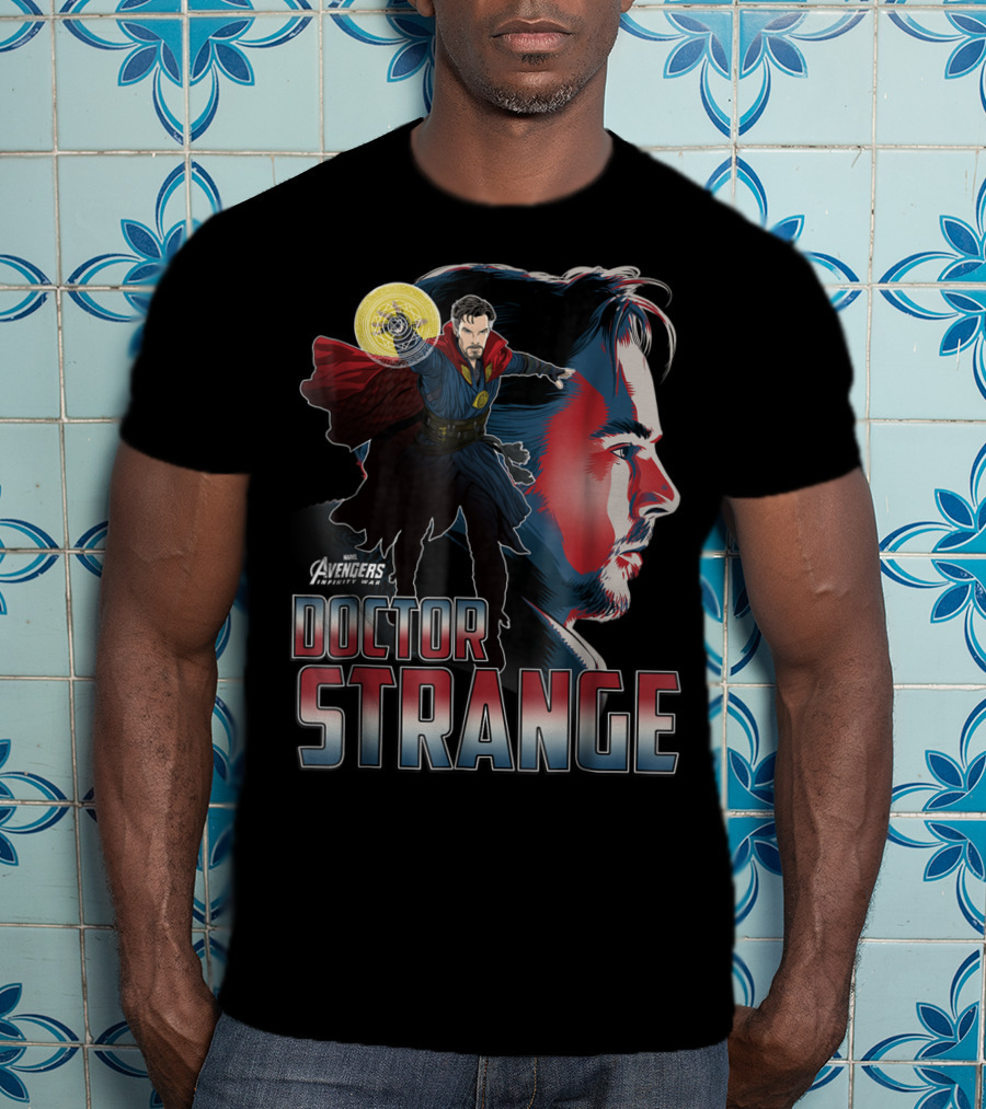 Doctor Strange Profile Avengers Infinity War T-Shirt