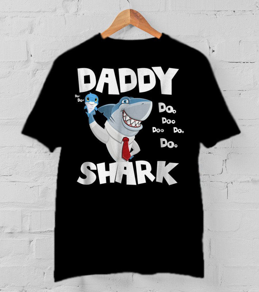 Daddy Shark Doo Doo Doo Mens Awesome T-Shirt