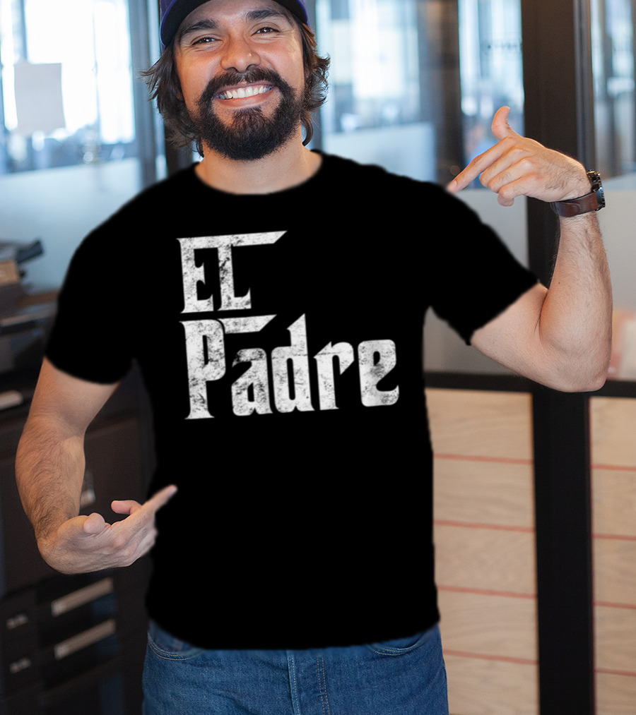 El Padre Papi Chulo Playera Para Día De Los Padres T-Shirt