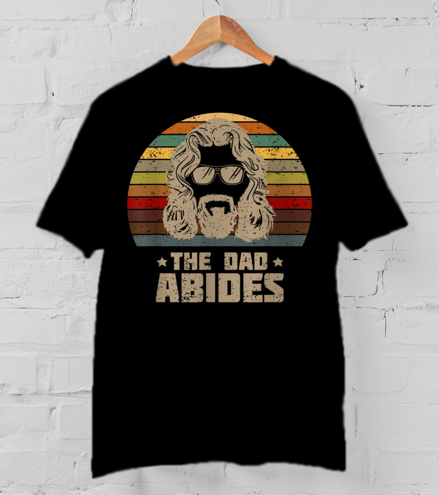 The Dad Abides Retro T-Shirt