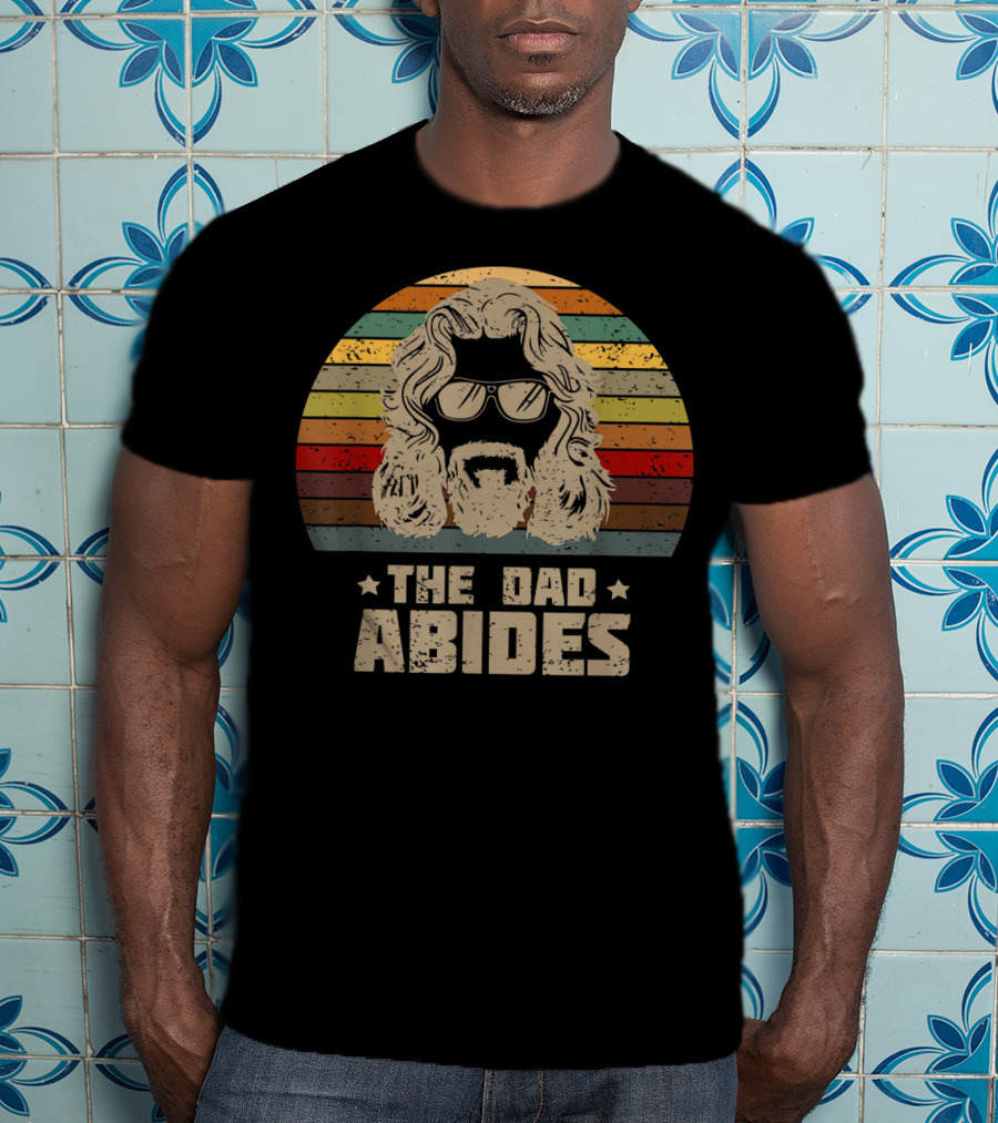 The Dad Abides Retro T-Shirt