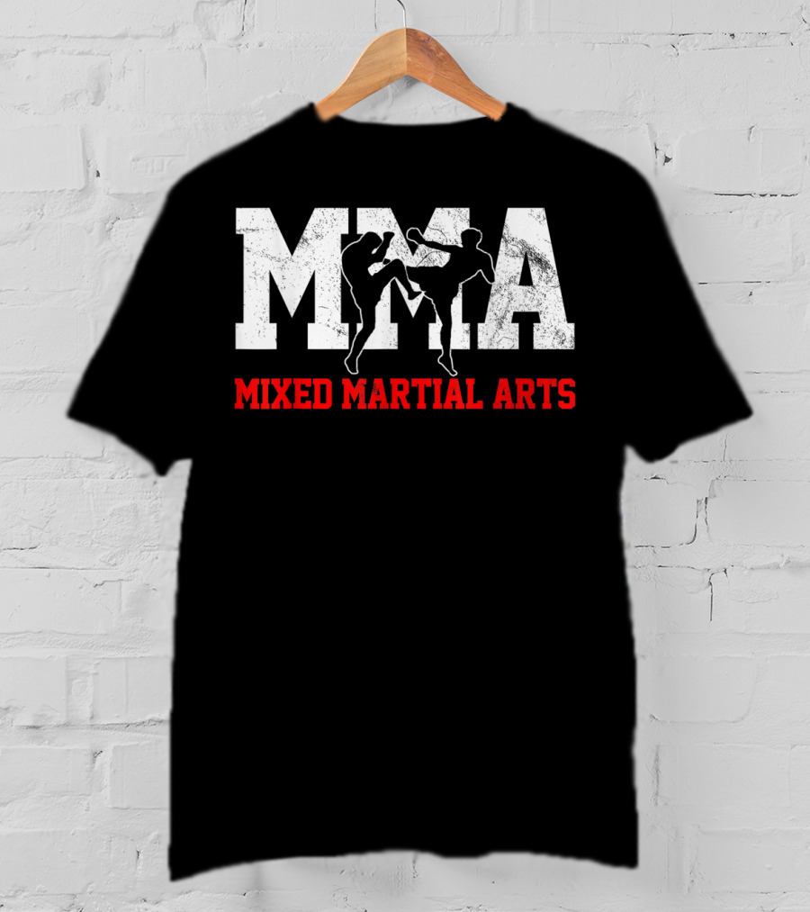 MMA Mixed Martial Arts Kickboxin Fighter T-Shirt