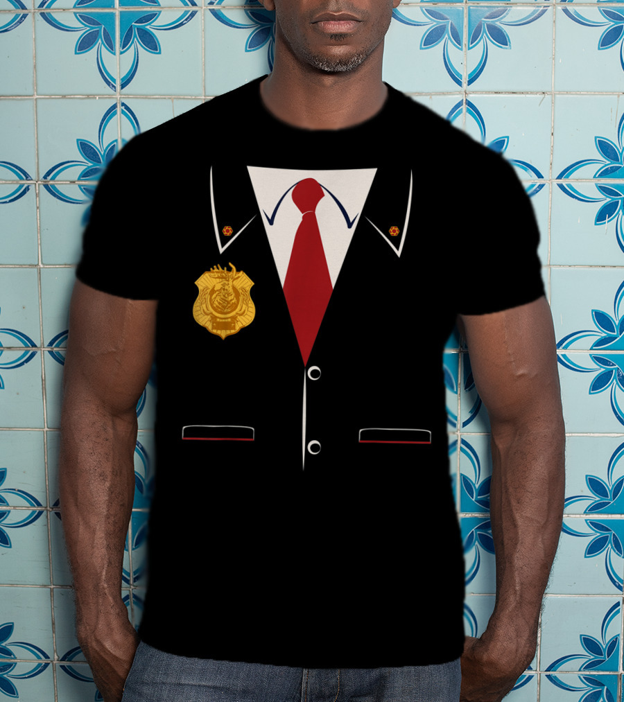 Odd Squad Agent Suit Badge And Tie T-Shirt