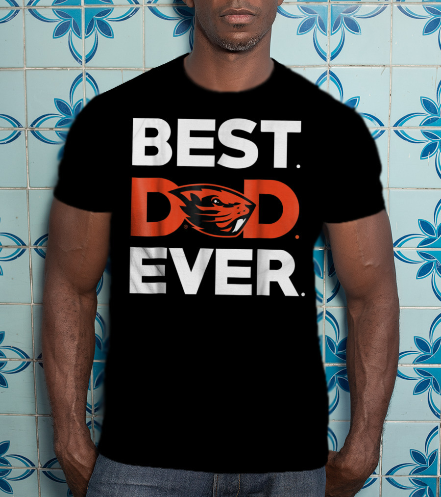 Oregon State Beavers Best Dad Ever T-Shirt
