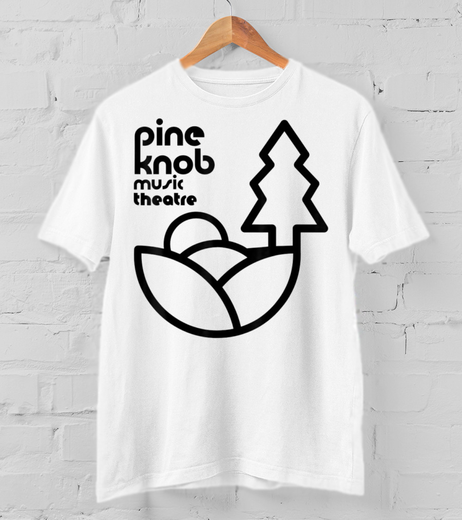 Pine Knob Music Theatre Iconic Tree And Hills T-Shirt