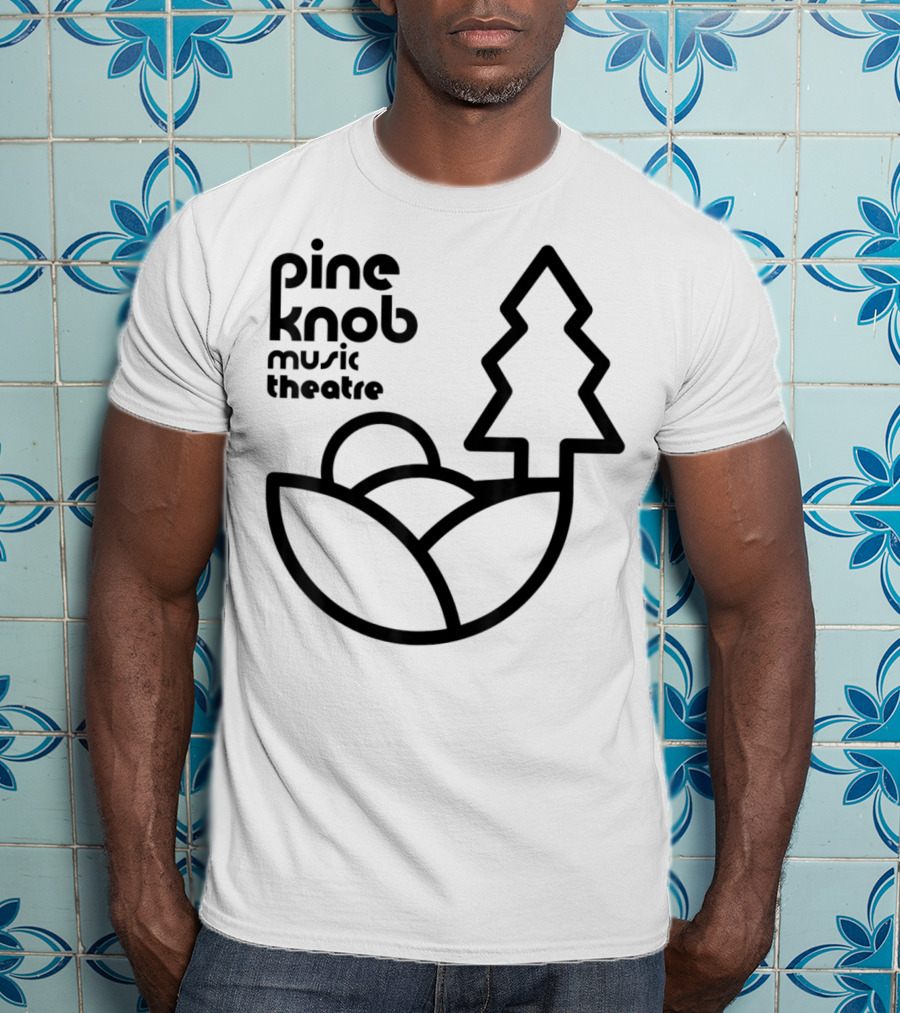 Pine Knob Music Theatre Iconic Tree And Hills T-Shirt