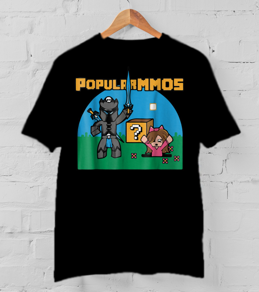 Popularmmos Meets Pixel Adventure With Jen T-Shirt