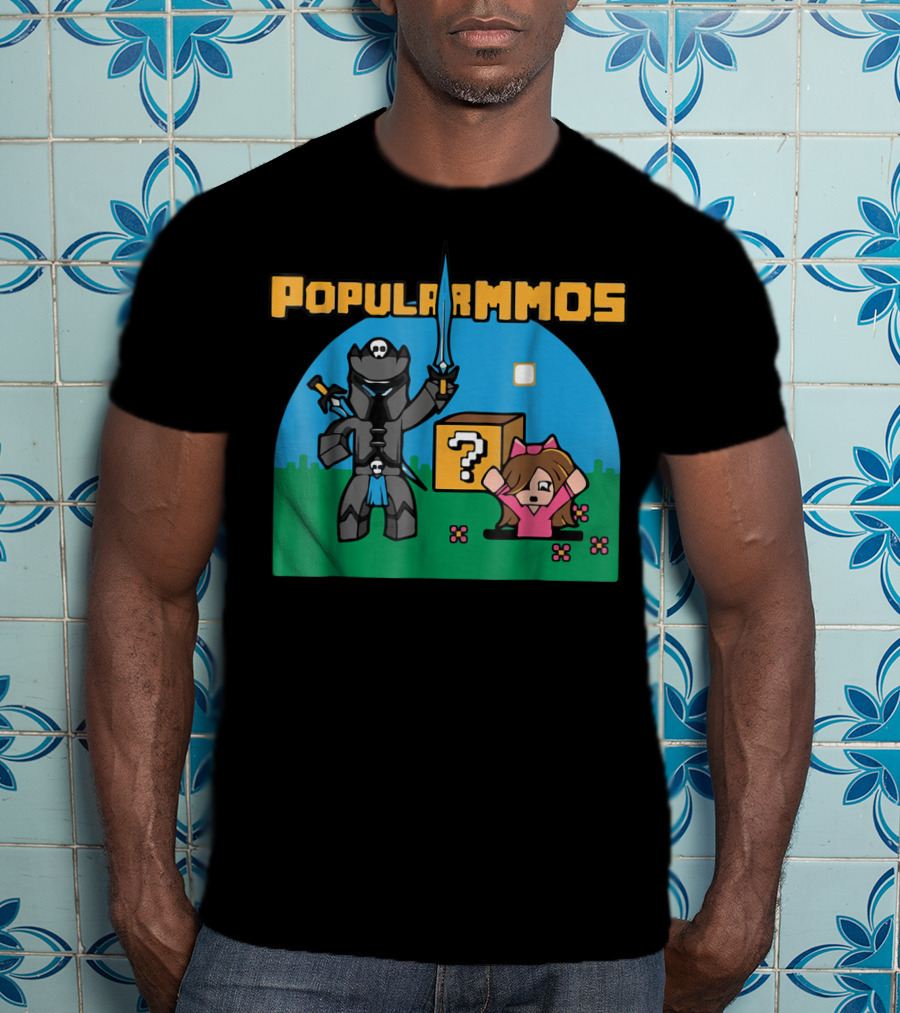 Popularmmos Meets Pixel Adventure With Jen T-Shirt