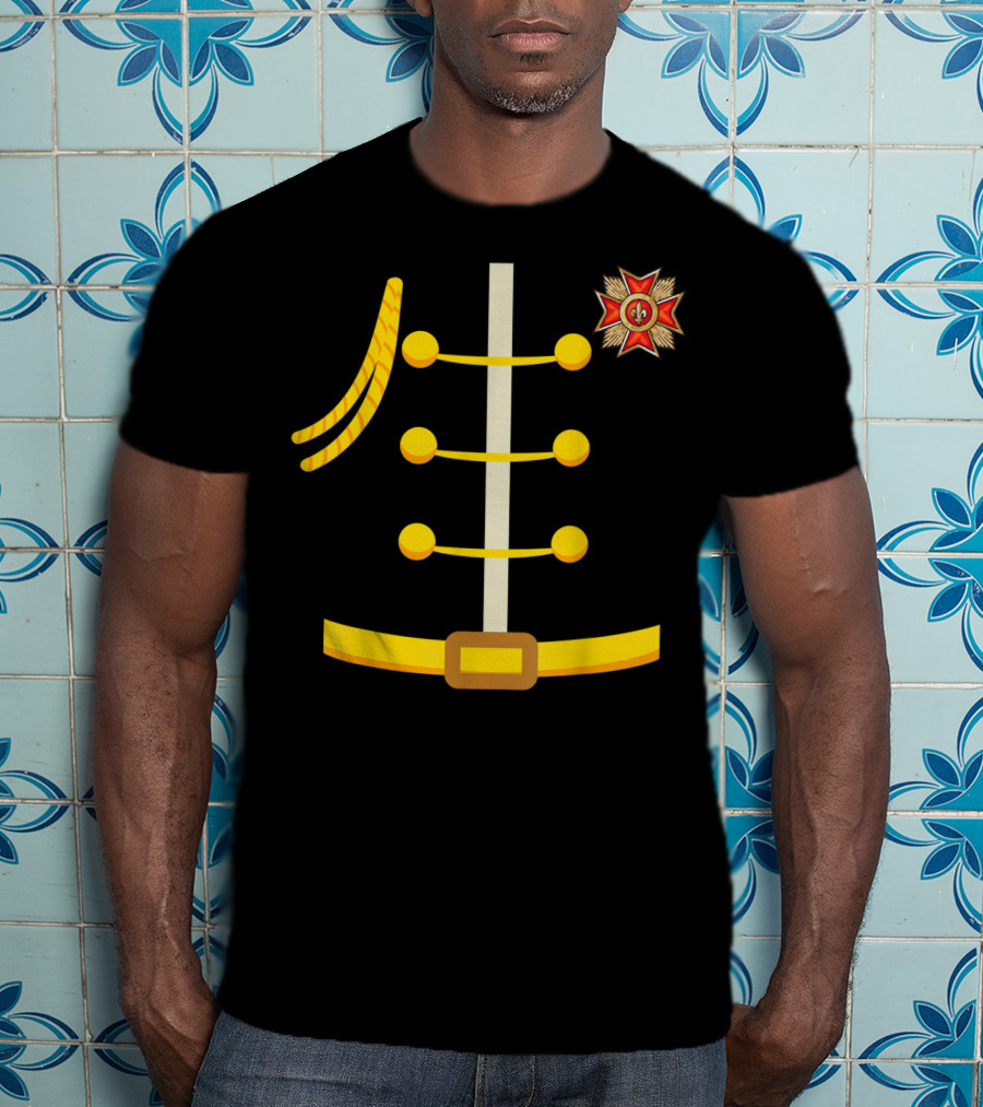 Prince Charming Outfit Cool Magical Monarch Iconic Royal Military Jacket T-Shirt