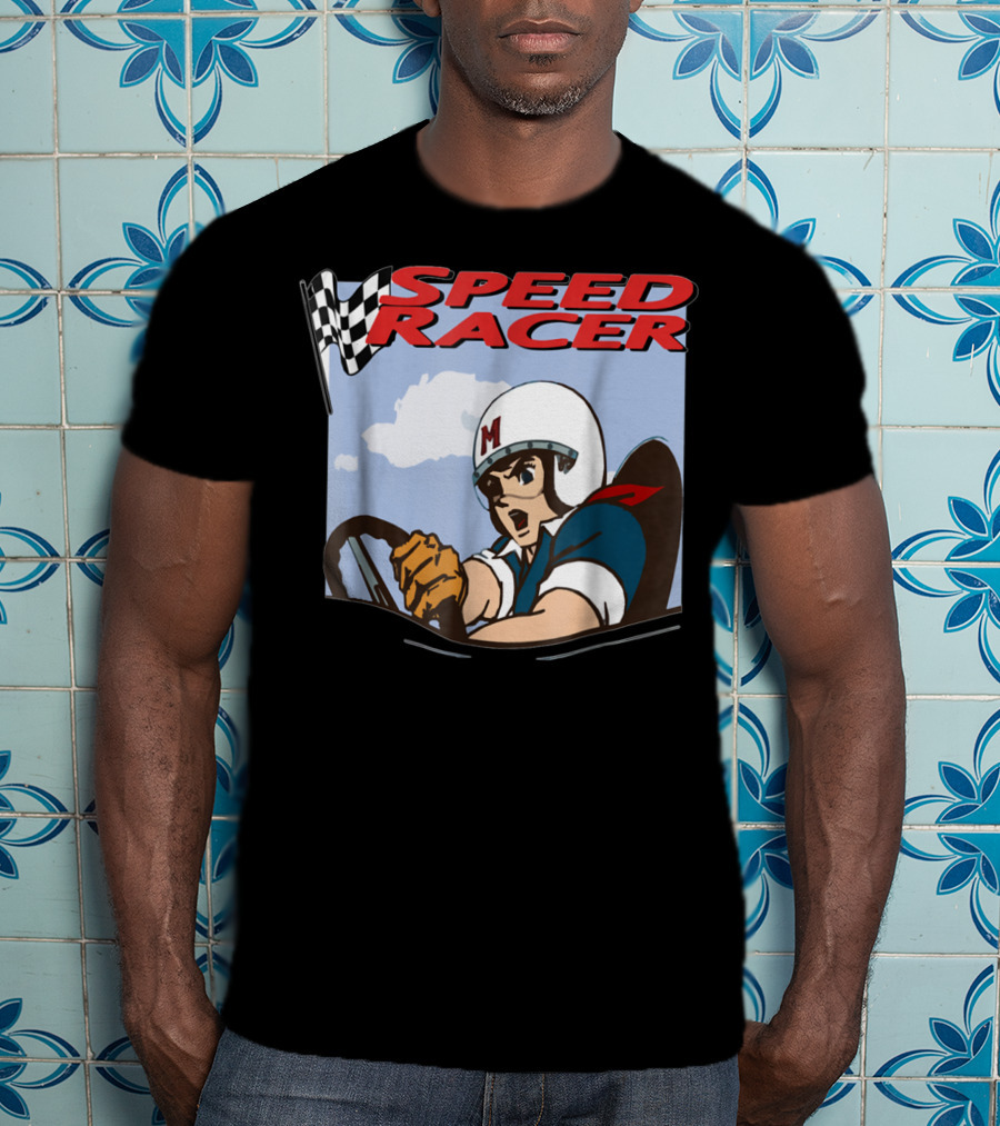 Speed Racer Classic Cartoon Driver Racing Adventure T-Shirt