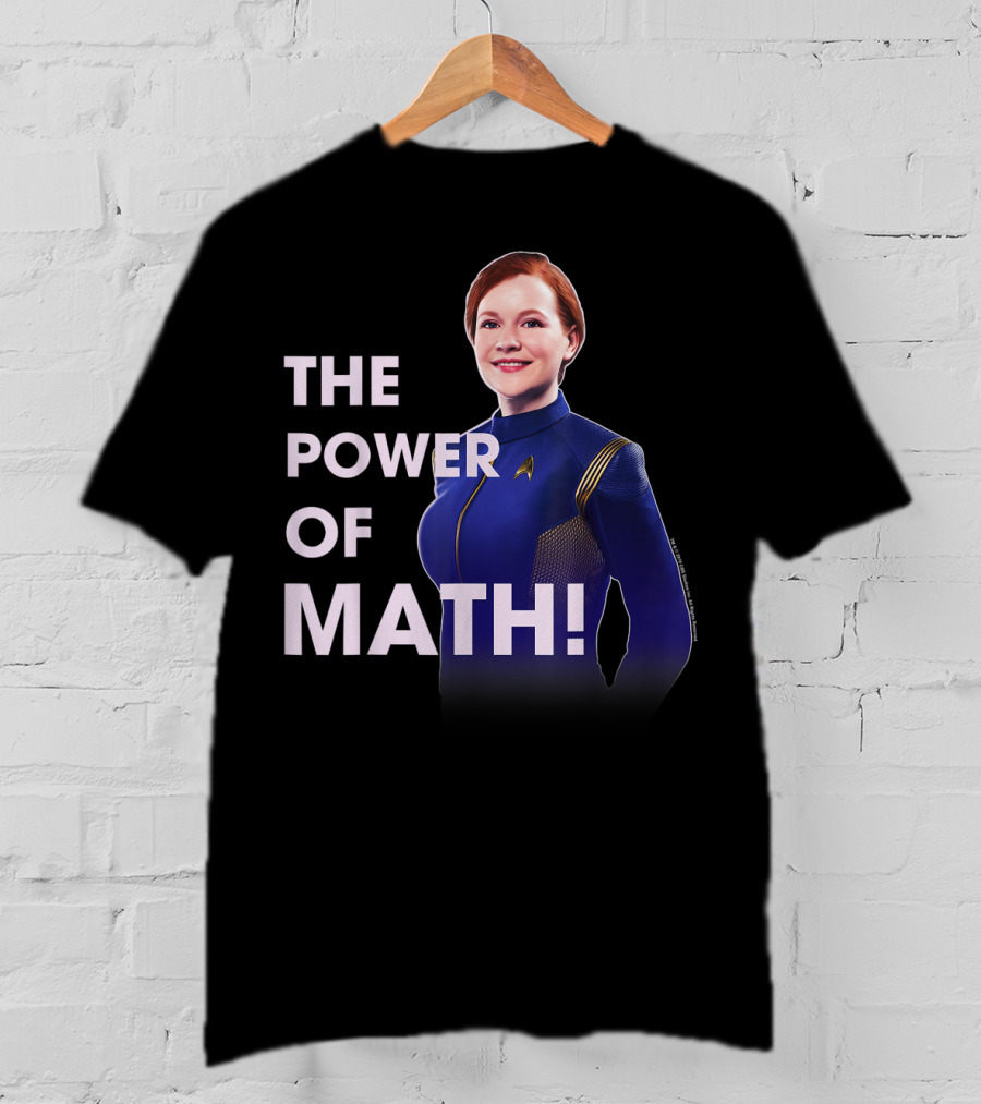 Star Trek Discovery The Power Of Math Tilly T-Shirt