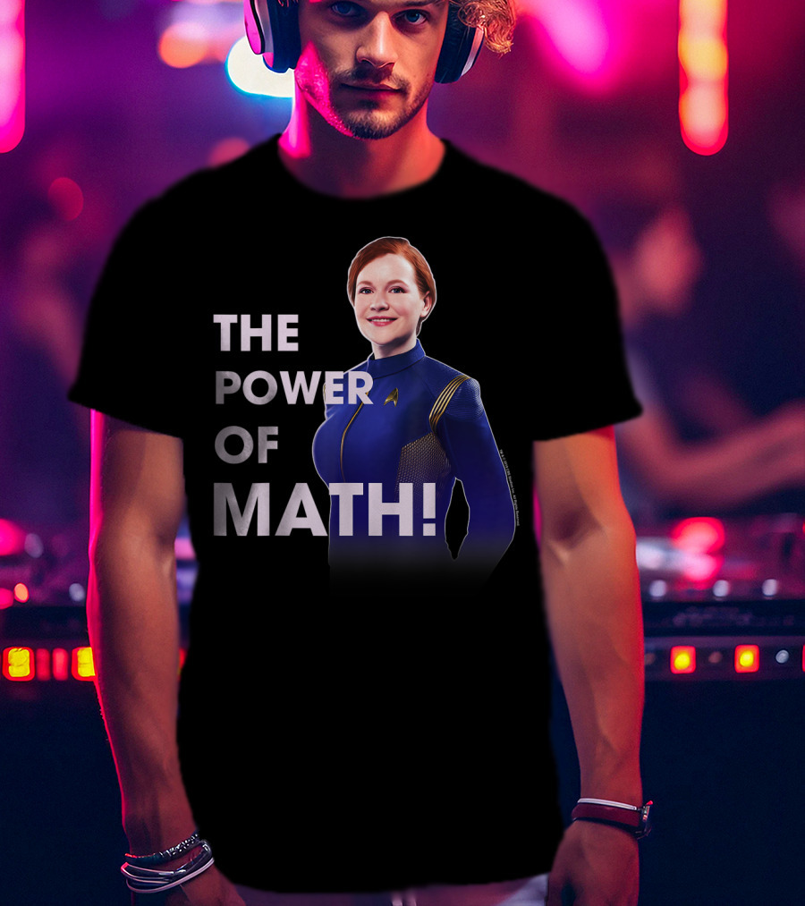 Star Trek Discovery The Power Of Math Tilly T-Shirt