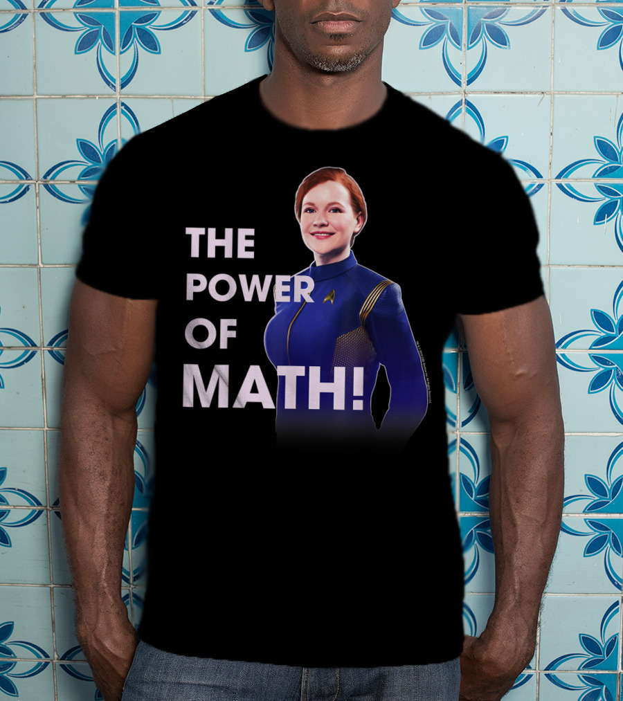 Star Trek Discovery The Power Of Math Tilly T-Shirt