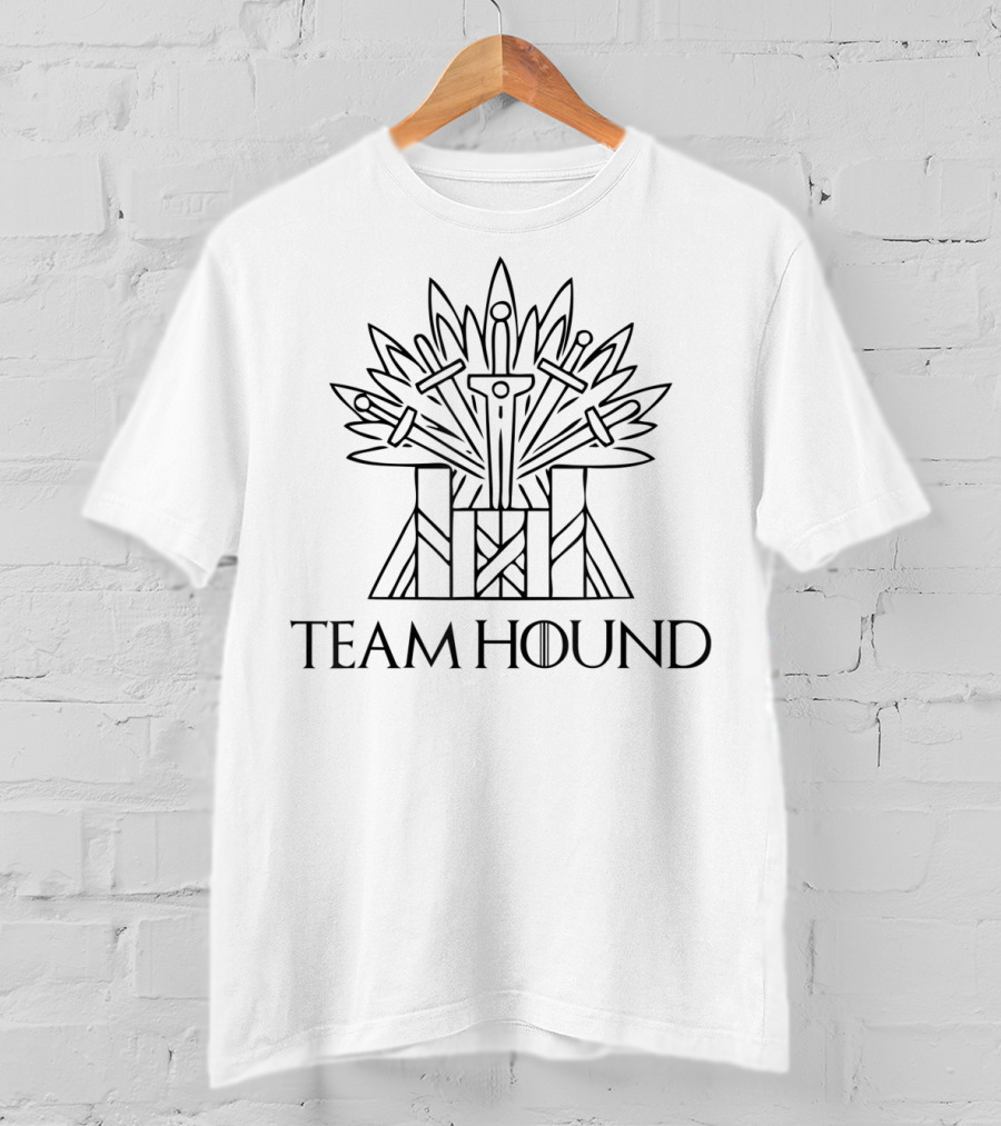 Team Hound Sword Throne Fan Favorite T-Shirt