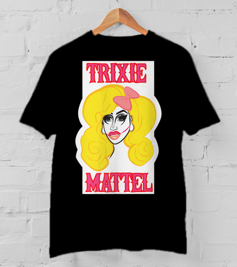 Trixie Mattel Drag Merch Skinny Legend Bow T-Shirt