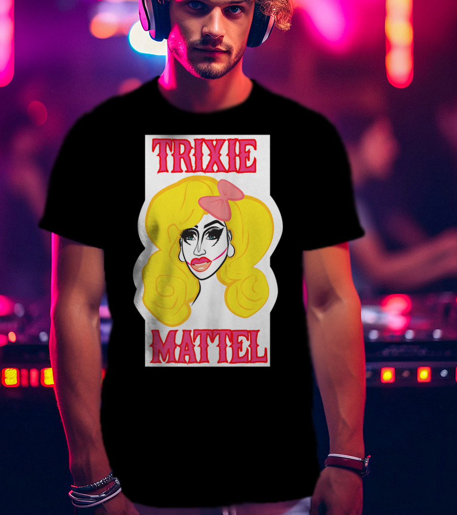 Trixie Mattel Drag Merch Skinny Legend Bow T-Shirt