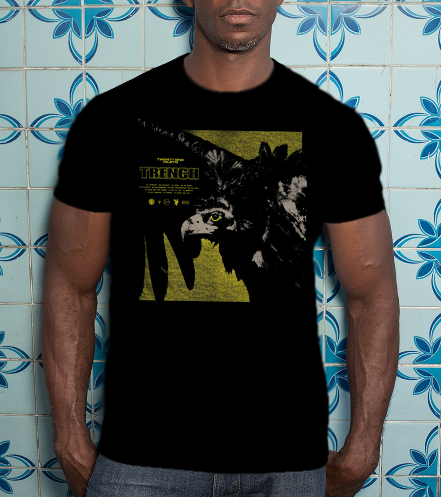 Twenty One Pilots Trench Bird Artwork With Yellow Eye T-Shirt