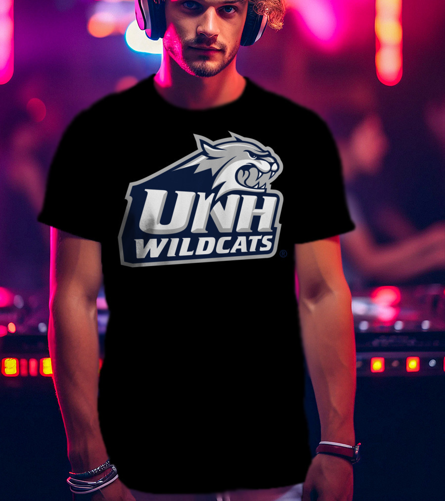 UNH Wildcats Univ Of New Hampshire NCAA T-Shirt