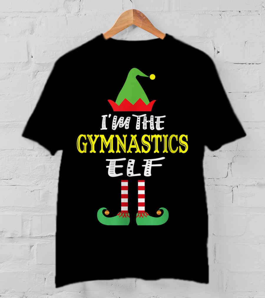 I'm The Gymnastics Elf Family Group Matching T-Shirt