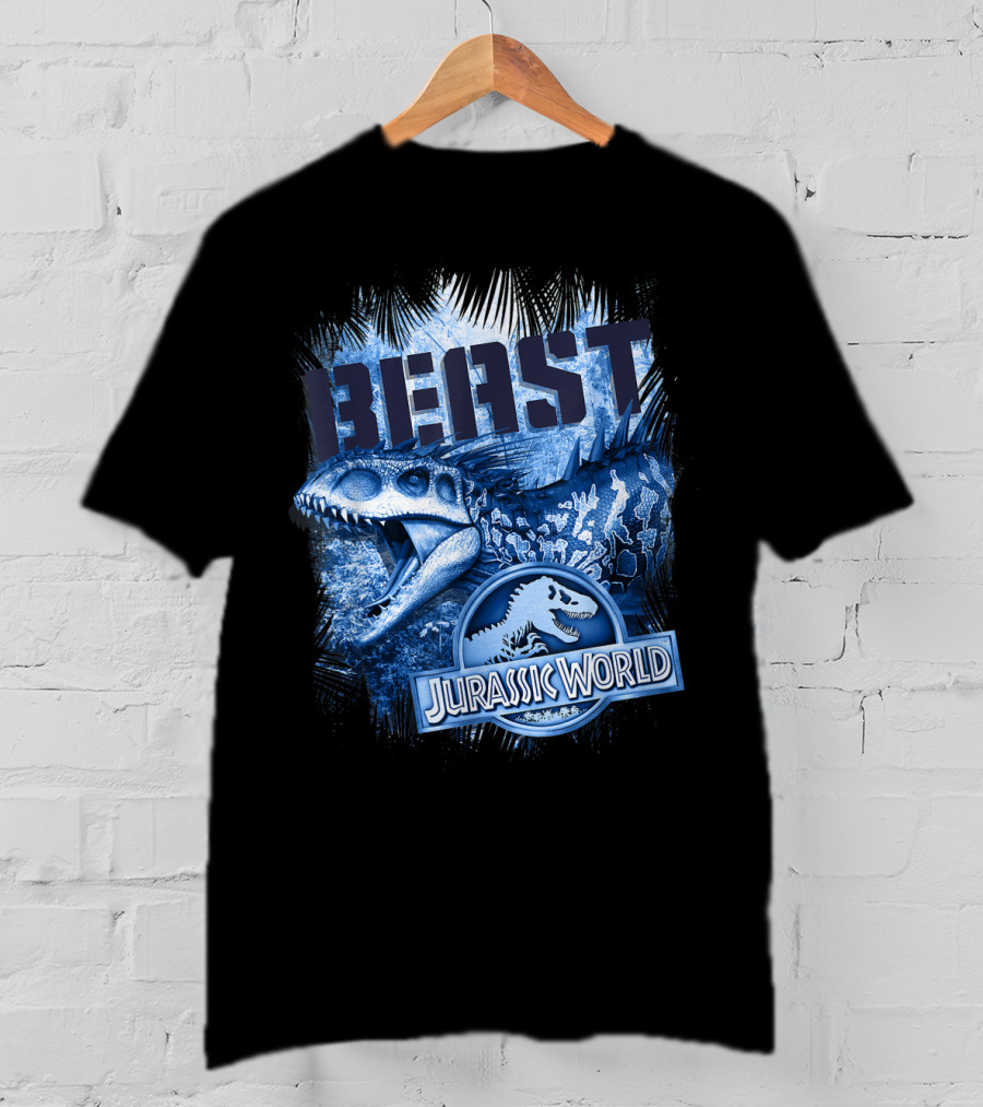 Jurassic World Beast Dinosaur Palms T-Shirt