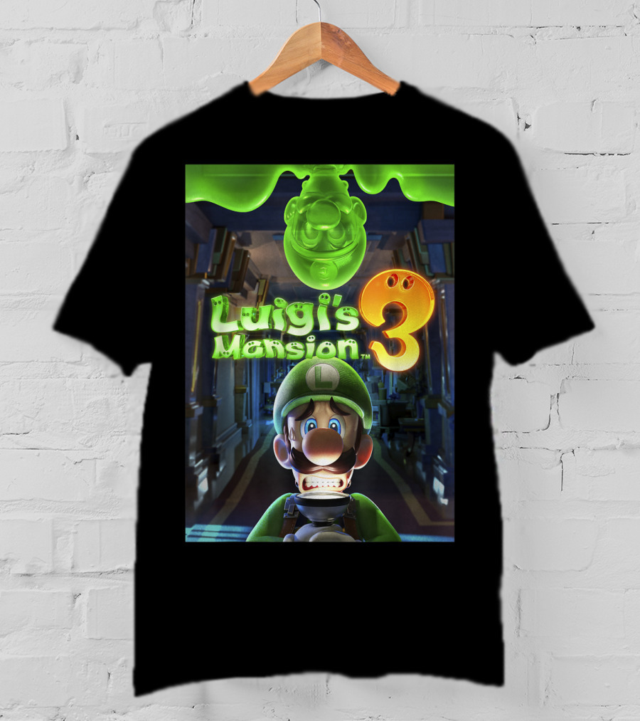 Luigi's Mansion 3 Luigi Ghostly Adventure T-Shirt