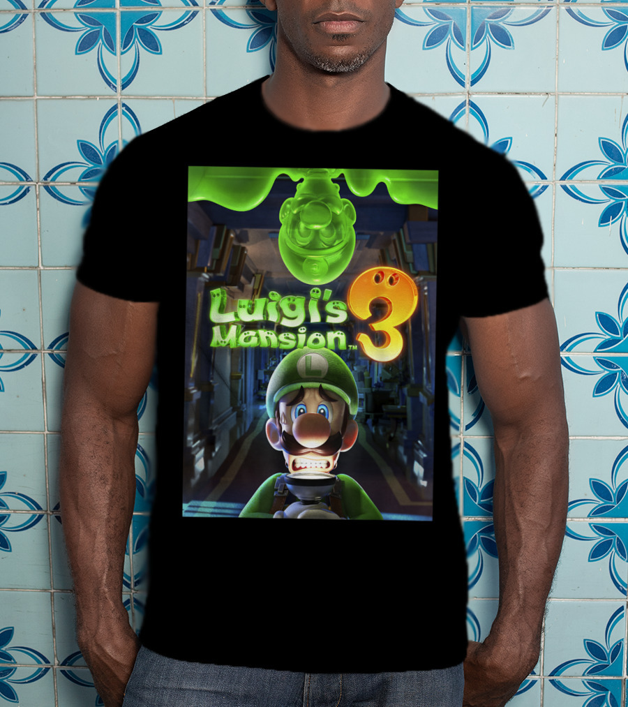 Luigi's Mansion 3 Luigi Ghostly Adventure T-Shirt