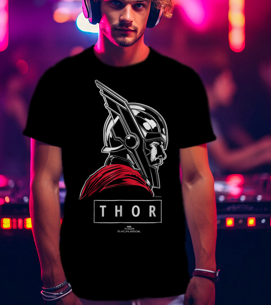 Marvel Thor Ragnarok God Of Tonal Thor Helmet T-Shirt