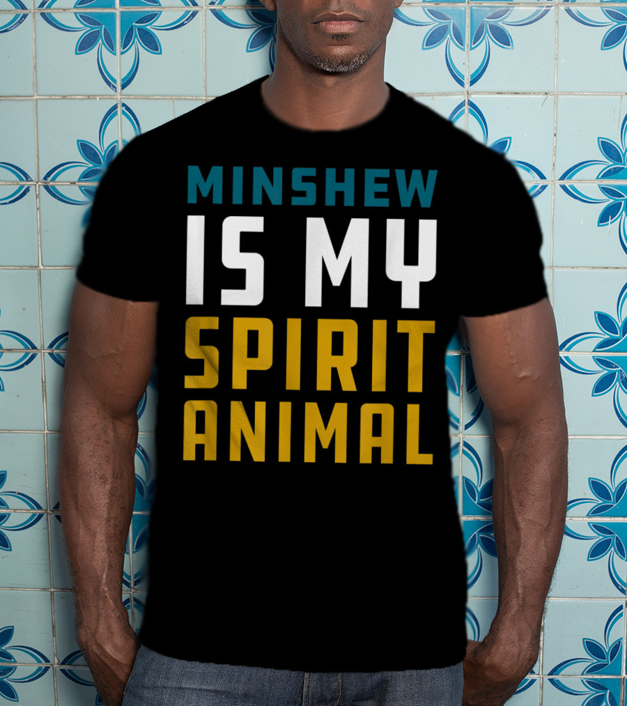 Minshew Is My Spirit Animal Mens Shirt Sports T-Shirt