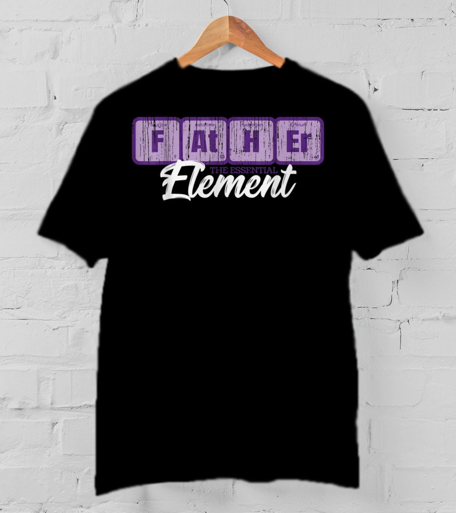 Mens Science The Essential Father Element Periodic T-Shirt