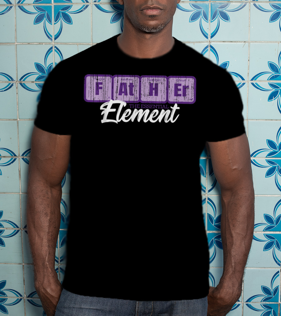 Mens Science The Essential Father Element Periodic T-Shirt