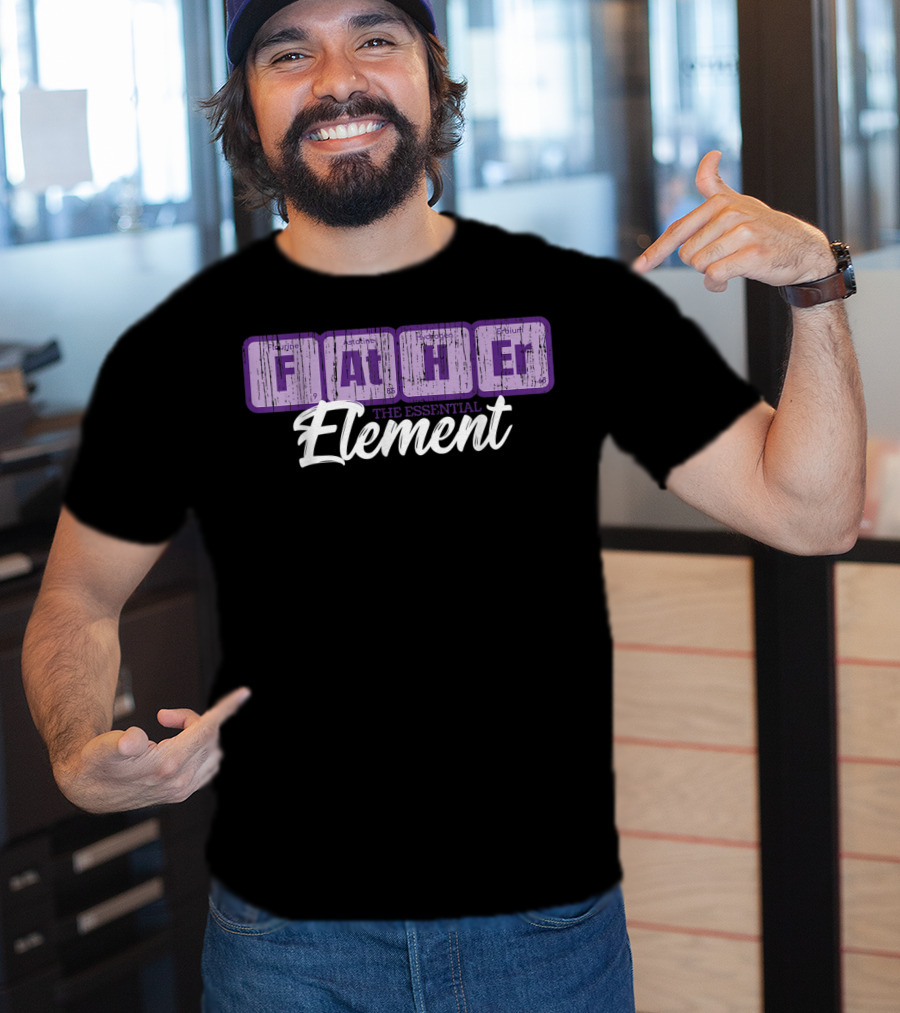 Mens Science The Essential Father Element Periodic T-Shirt