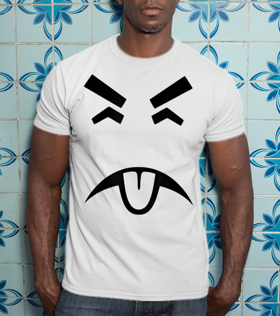 Mr Yuck Mister Chemical Warning Poison Control Symbol Face T-Shirt