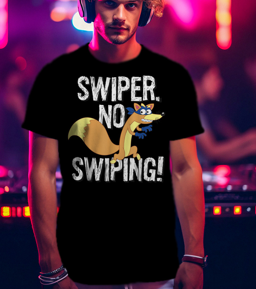 Nickelodeon Dora The Explorer Swiper No Swiping T-Shirt